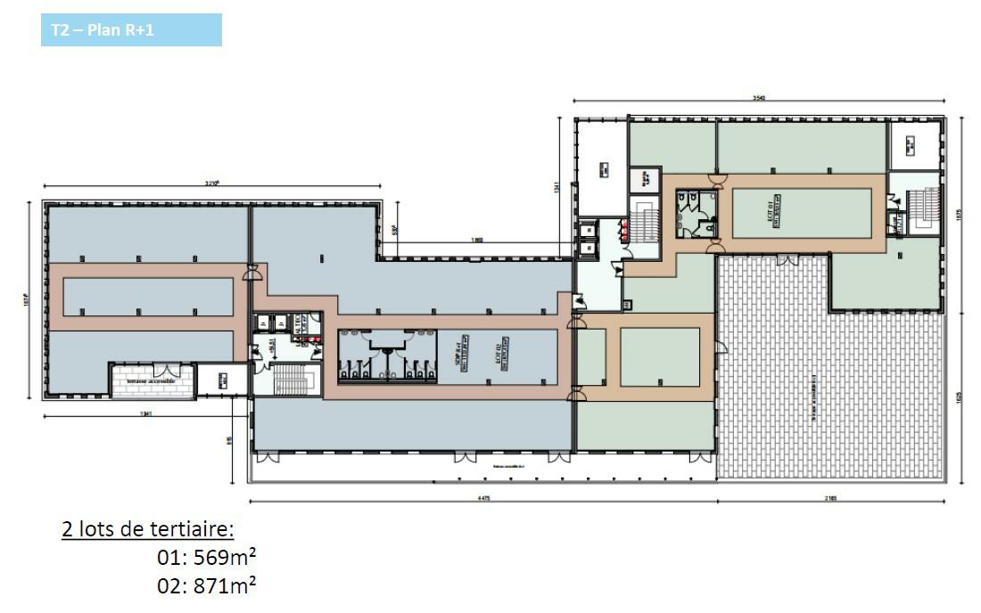 Bureau Pessac 5355m² Location bureau Pessac Gironde OLBUR2207754 16